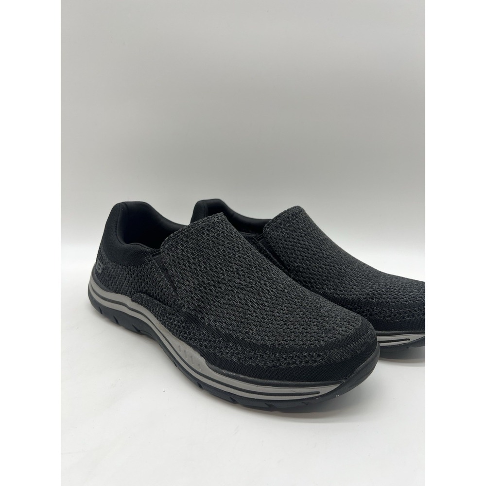 Skechers Expected Gomel Slip On Shoes Loafers Relaxed Fit Black Mens Size 7